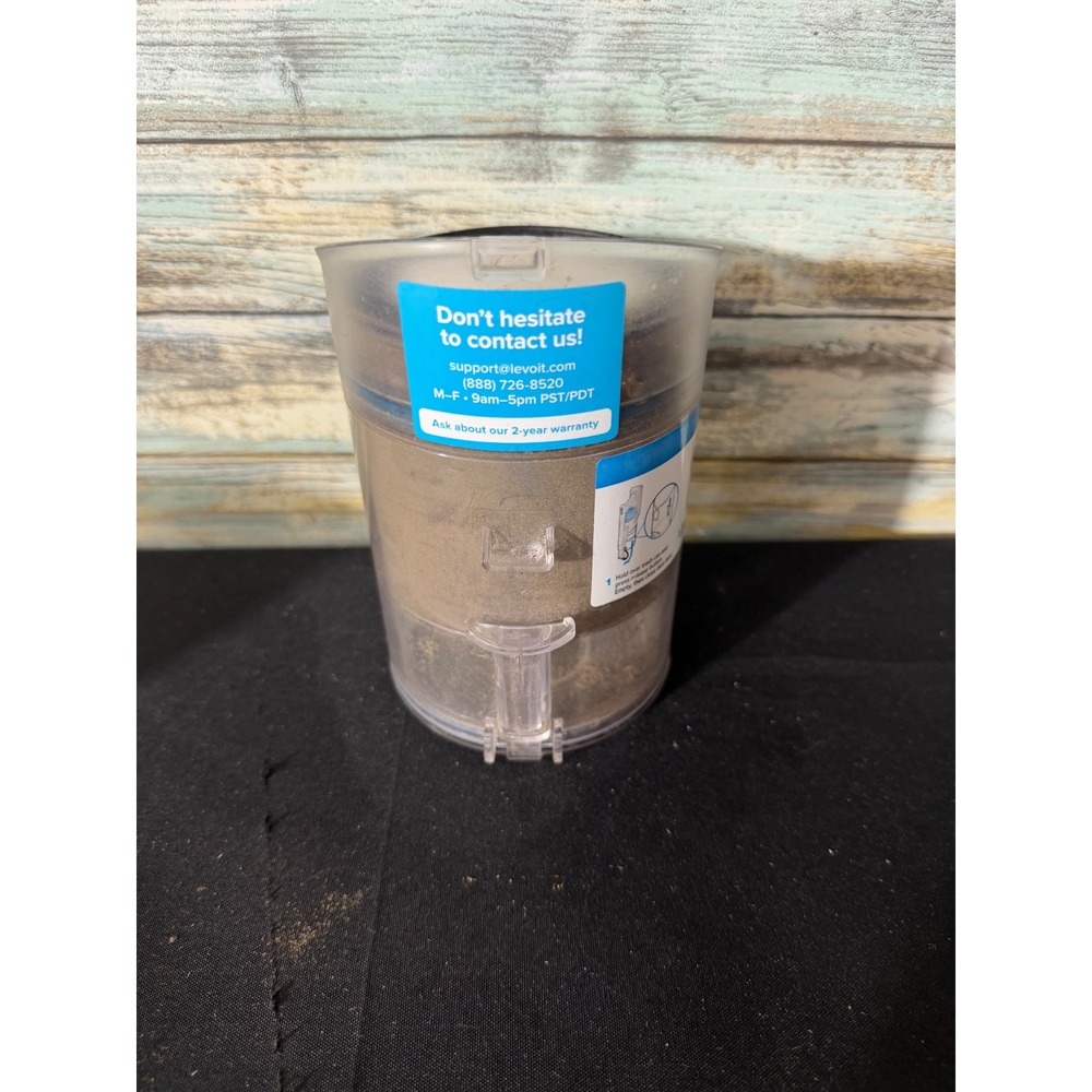 Levoit Vacuum Dust Bin Canister Filter Clear Excellent Replacement Part
